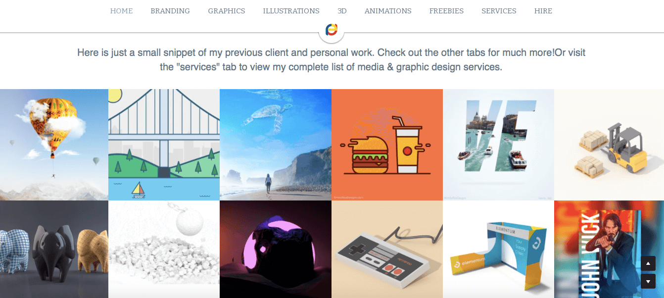 beautiful vector graphics on a website built on Strikingly beautiful vector graphics on a website built on Strikingly